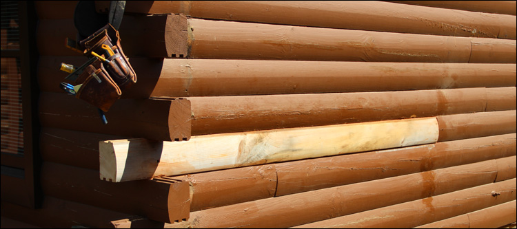 Log Home Damage Repair  Winston Salem,  North Carolina